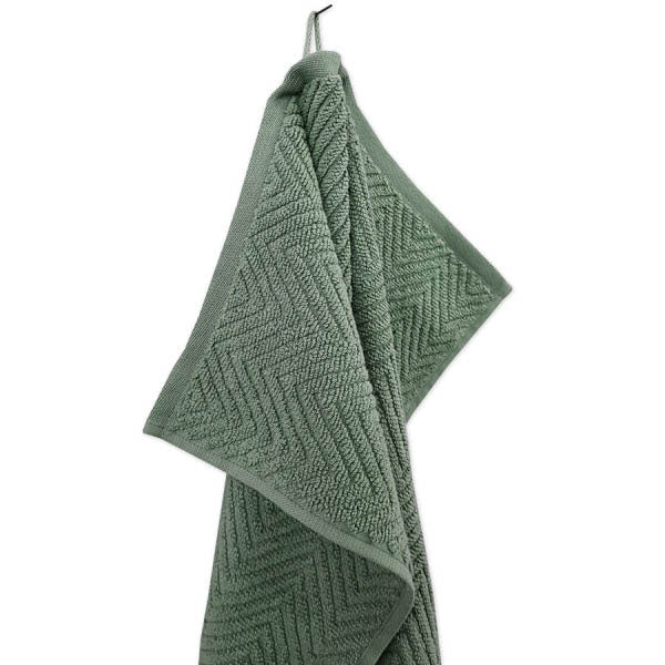 nordery.com | Bio-Baumwolle Wohnen Nachhaltig dunkelgrün – Handtuch Einrichten GOTS-zertifiziert \